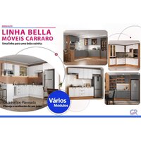 Kit Modulado 3 Peças Bella C3P22 Branco Carraro