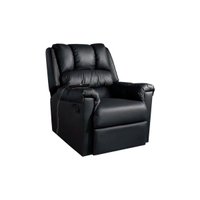 Poltrona Casal Reclinável Vermont Massagem Z.Wall Preto Probel