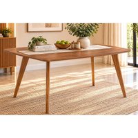 Mesa Cozinha Acerola Madeira 130cm Madeira/Cinamomo Cimol