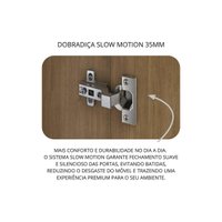 Closet Guarda Roupa Modulado 6Pts 4G Linea Cuma N. Horizonte