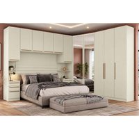 Quarto Modulado Henn Seletto 6 Peças 11Ptas QM13 Areia