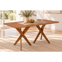 Mesa Jantar Cacau Madeira 180cm Madeira/Cinamomo Cimol