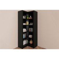 Estante p/ Quarto Solteiro ME4132 Preto TecnoMobili
