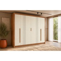 Guarda Roupa 6 Portas 3 Gavs Miletto S. Andirá Areia