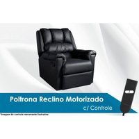 Poltrona Reclinável Motorizada Vermont Motor Z.Wall Branco Probel