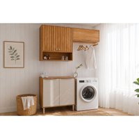 Cozinha Modulada MGM Divina 3 Peças C3P75 Cinamomo/Off White MGM