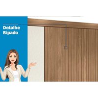 Guarda Roupa 6 Portas 2Rip 4G Pés Buriti S. Andirá Cin