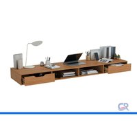Mesa Escrivaninha Solteiro Liga 2 Gavs 205 Canela Kappesberg