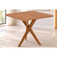Mesa Jantar Cacau Madeira 95x95cm Madeira/Cinamomo Cimol