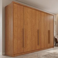 Guarda-Roupa Casal com 6 Portas e 6 Gavetas Multimóveis CRNVH-GRP143 Cinamomo