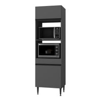 Paneleiro Armário Cozinha para Forno/Micro-ondas 2 Portas Milano Multimóveis MP2393