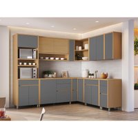 Kit Cozinha 11 Peças Condessa CZ425 Carv/Titânio Nesher