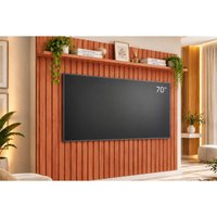 Painel Home Quarto p/ TV 70 Pol Trend 180cm Cinamomo Permóbili