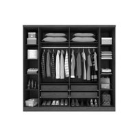 Guarda Roupa 6 Portas 4 Gavs Veneza Tcil Cinamomo/Off