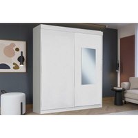 Guarda Roupa 2 Portas 1 Esp 2G PH16932 Herval Branco