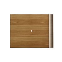 Painel Home Quarto p/ TV 42 Pol PL3004 150cm Amendoa TecnoMobili