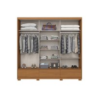 Guarda Roupa 3 Portas 1 Rip Esp 3Gvs Delvin Henn Cinam
