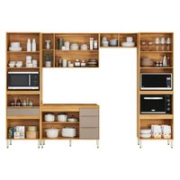 Kit Cozinha 5 Peças Plena CZ305 Cinamon/Nude Demóbile