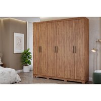 Guarda Roupa 6 Portas 3 Gavs Clara Panan Cinamomo