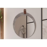 Espelho Quarto Casal Decorativo Lua Orgânico Cimento MGM