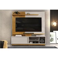Estante Home Painel p/ TV 55 Pol Atenas 184cm Cedro/Bali DJ Móveis