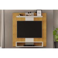 Painel Home Quarto p/ TV 47 Pol Smart 120cm Cedro/Bali DJ Móveis