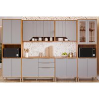 Kit Modulado 6 Peças Celeste C142 Cinamomo/Platina MGM