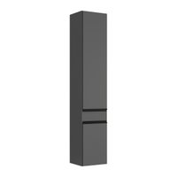 Paneleiro Armário de Cozinha com 2 Portas 36cm Suspenso Milano Multimóveis MP3428