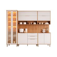 Kit Cozinha 7 Peças Esplêndida CZ586 Off White MGM