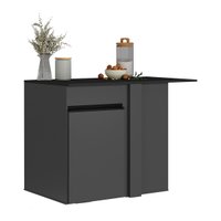 Balcão de Cozinha de Canto com 1 Porta 90cm Suspenso Flex Milano Multimóveis MP3432