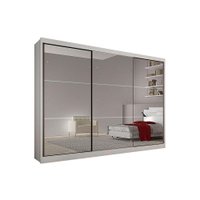 Guarda Roupa 3 Portas Esp 6G Passion N. Horizonte Neve
