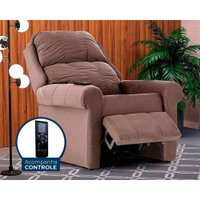 Poltrona Casal Reclinável MH 1216 Massagem Two Way Castor Herval