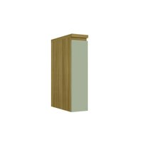 Módulo Cozinha Nesher Rainha Porta Tempero 20cm Greige Nesher