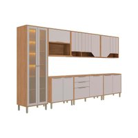 Kit Modulado 7 Peças Celeste C579 Cinamomo/Off White MGM