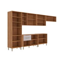 Kit Cozinha 6 Peças Brilhante C566 Cinamomo/Platina MGM