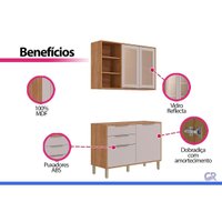 Kit Modulado 2 Peças Brilhante C563 Off White MGM