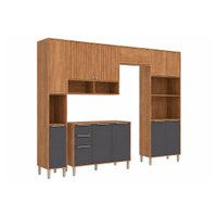 Kit Modulado 5 Peças Divina CZ603 Cinamomo/Titanium MGM