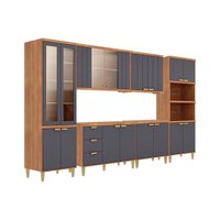 Kit Modulado 6 Peças Elena CZ545 Cinamomo/Titanium MGM