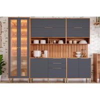 Kit Modulado 7 Peças Esplêndida CZ586 Titanium MGM