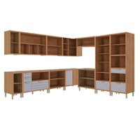 Kit Modulado 12 Peças Eloise C591 Cinamomo/Off White MGM