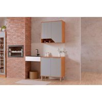 Kit Modulado 2 Peças Celeste C577 Cinamomo/Platina MGM