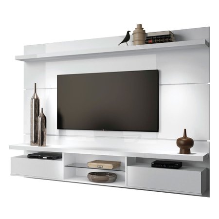 Imagem do Estante Home Theater Suspensa HB Móveis Livin 2.2, 2 Portas Basculantes Estante Home Theater Suspensa HB Móveis Livin 2.2, 2 Portas Basculantes