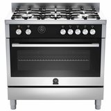 Imagem do Fogão a Gás de Piso Bertazzoni Futura, 5 Bocas, Inox, 90cm - TU95C71BX Fogão a Gás de Piso Bertazzoni Futura, 5 Bocas, Inox, 90cm - TU95C71BX