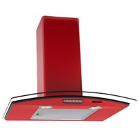 Coifa Fogatti CV60 vermelha