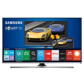 Smart TV LED Samsung 40, Full HD, 3 HDMI, 2 USB - UN40J5500AGXZ
