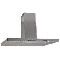 Coifa de Parede Retangular Nardelli, 90 cm, Duto Slim, Inox - CRI90