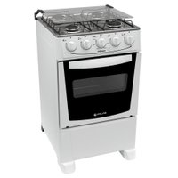 Fogão Atlas Mônaco Glass 4 bocas Branco