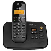 Telefone sem Fio com ID Intelbras com Secretária Eletrônica, Preto - TS3130
