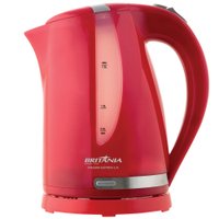 Chaleira Elétrica 1,7 Litros Britânia, Desligamento Automático, Vermelha