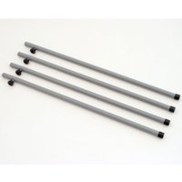 Conjunto de Pés para Fogareiro Qualinox, 4 Peças, Acabamento Zincado - 700